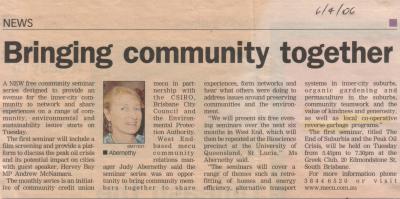 Bringing Community Together